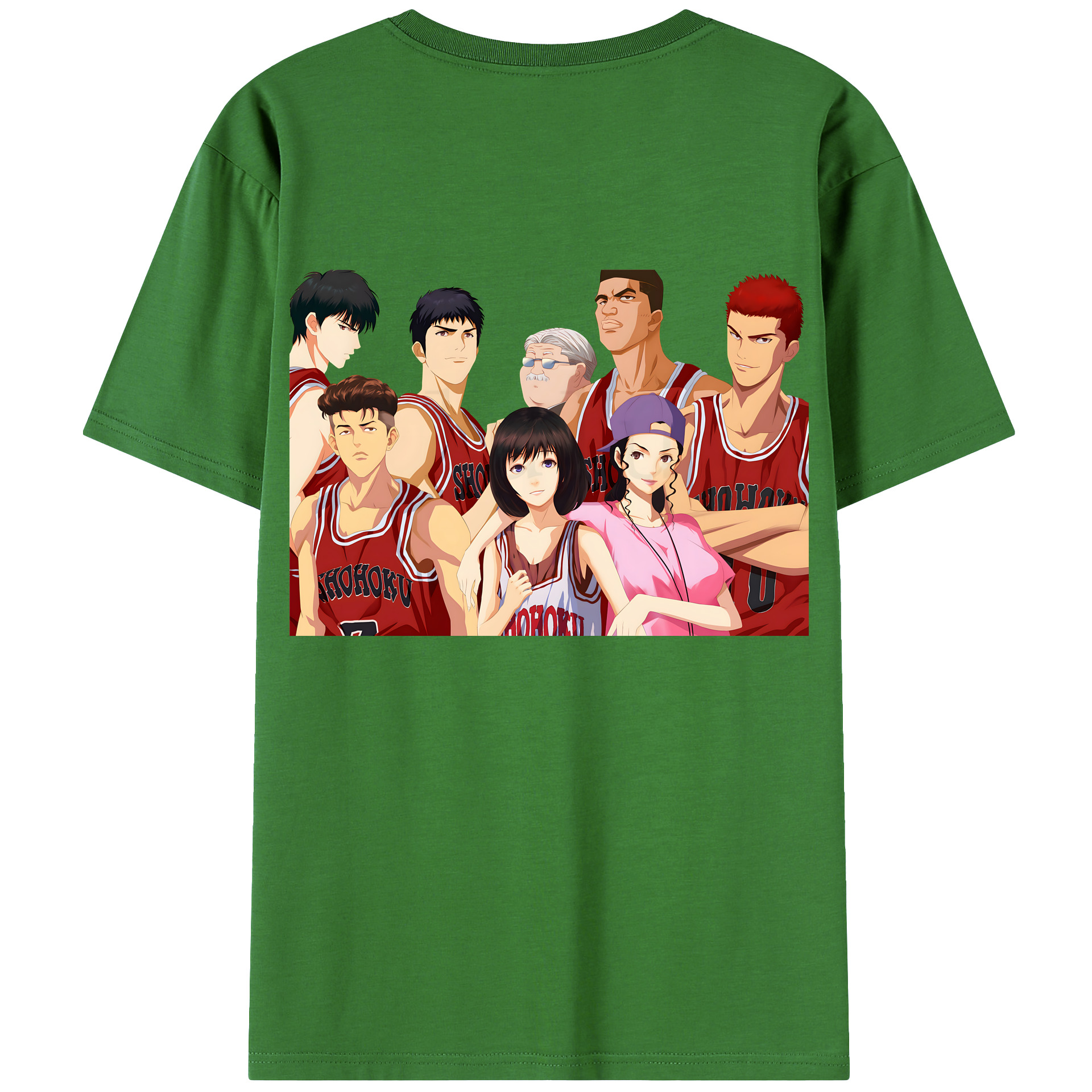 （画像用） SLAM DUNK／スラムダンク レディース半袖Tシャツ(バックプリント)